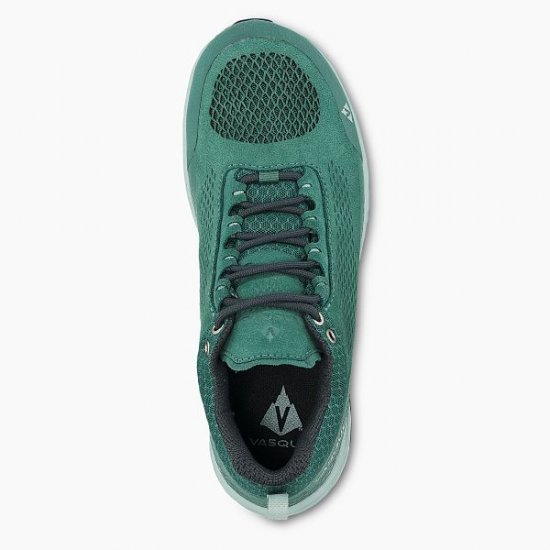 VASQUE | WOMEN'S BREEZE LT LOW NTX LIGHTWEIGHT WATERPROOF HIKING SHOE IN GREEN - Click Image to Close