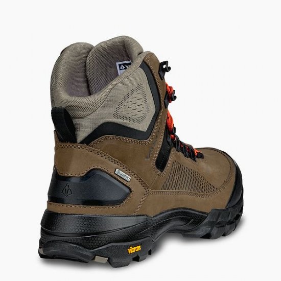 VASQUE | MEN'S TALUS XT GTX WATERPROOF HIKING BOOT IN BROWN/ORANGE - Click Image to Close