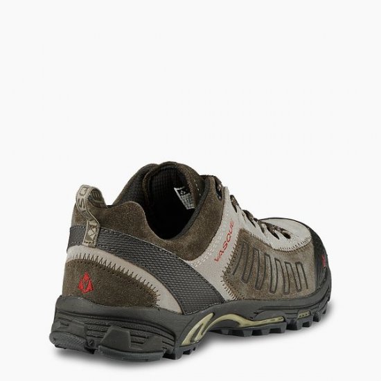 VASQUE | MEN'S JUXT HIKING SHOE IN TAN/RED - Click Image to Close