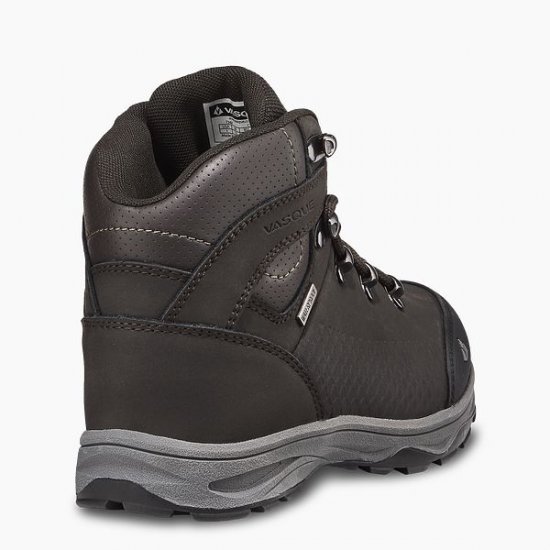 VASQUE | KID'S WATERPROOF HIKING BOOT IN BROWN-BUNGEE CORD - Click Image to Close